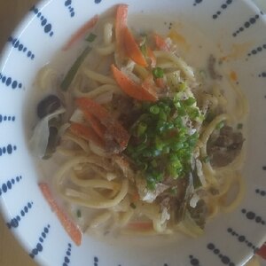 子供も大好き！牛乳をつかったちゃんぽん麺